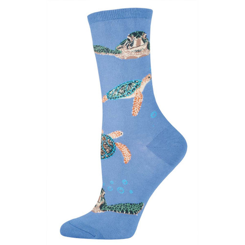 Sea Turtles, Periwinkle - Women's Socks
Socksmith
