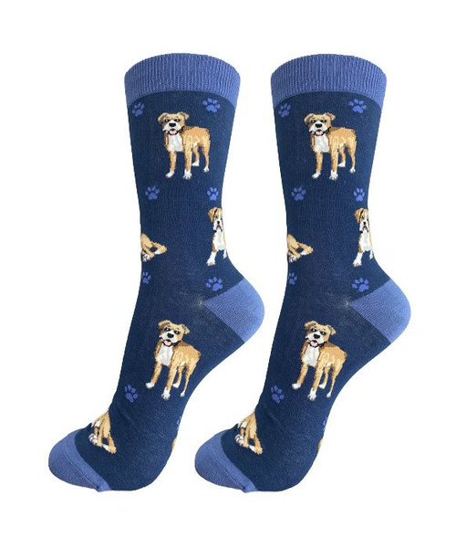 Boxer, Happy Tails - Unisex Socks