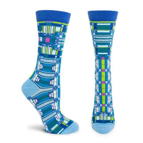FLW Oak Park Skylight, Blue - Women's Socks
Ozone Socks