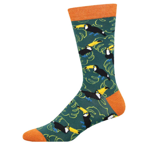 Toucan Leaves - Men's Bamboo Socks
Socksmith