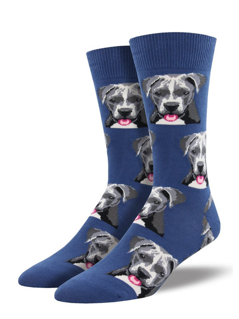 Pit Bull, Blue - Men's Socks
Socksmith Socks