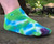 Tie Dye, Blue & Green - Unisex Ankle Socks
Woodsock Inc.