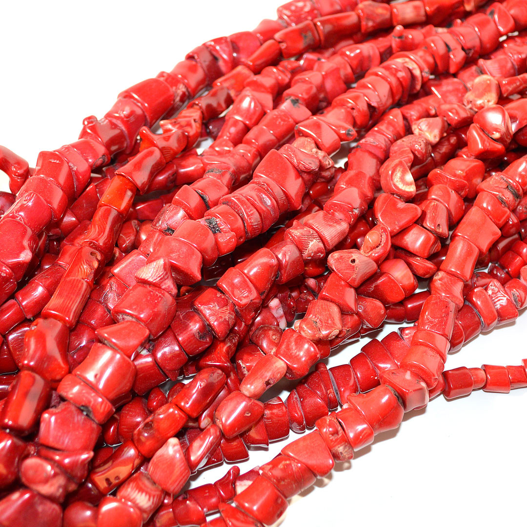 Red Bamboo Coral Chunks