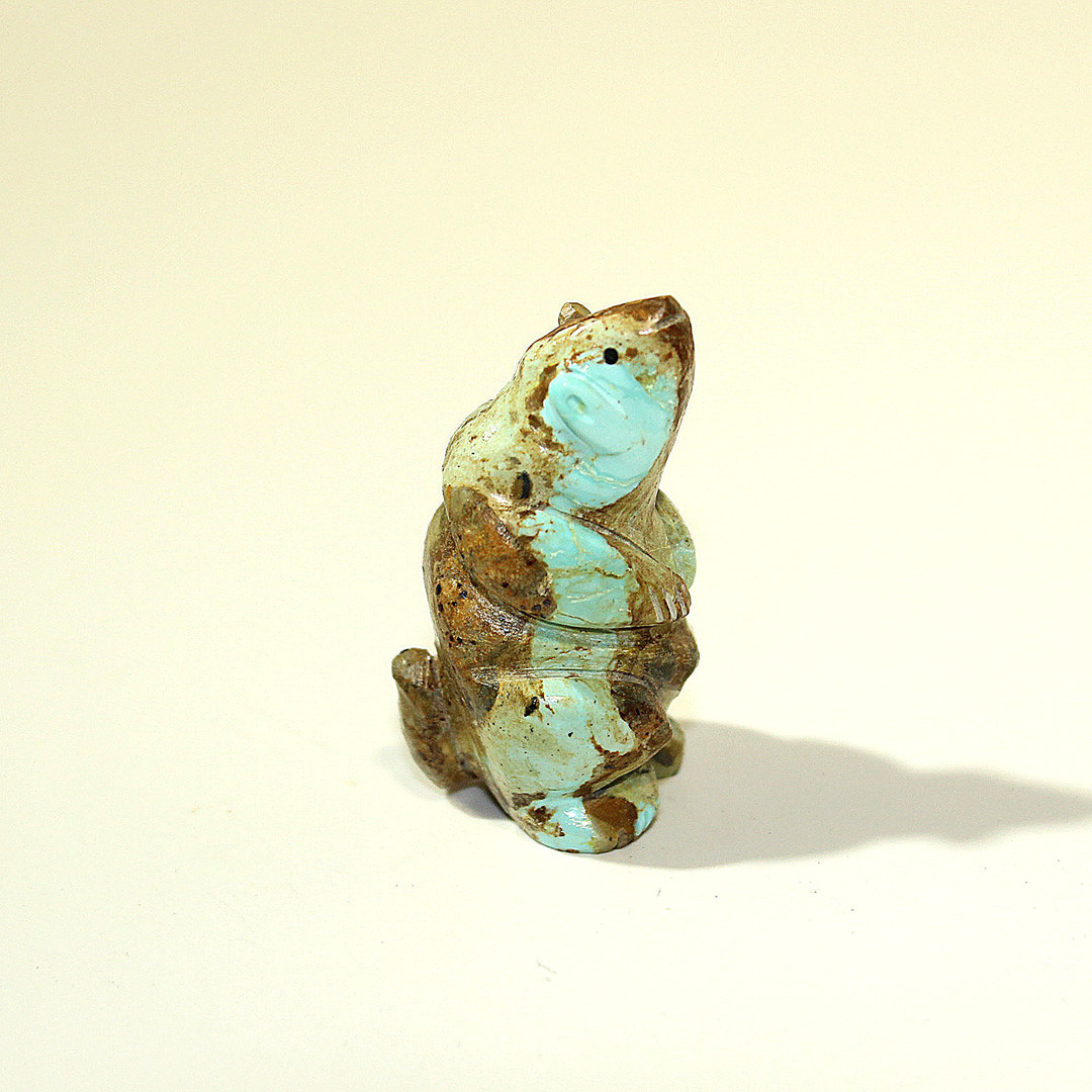 Albert Livingston Prairie Dog Fetish Kingman Turquoise