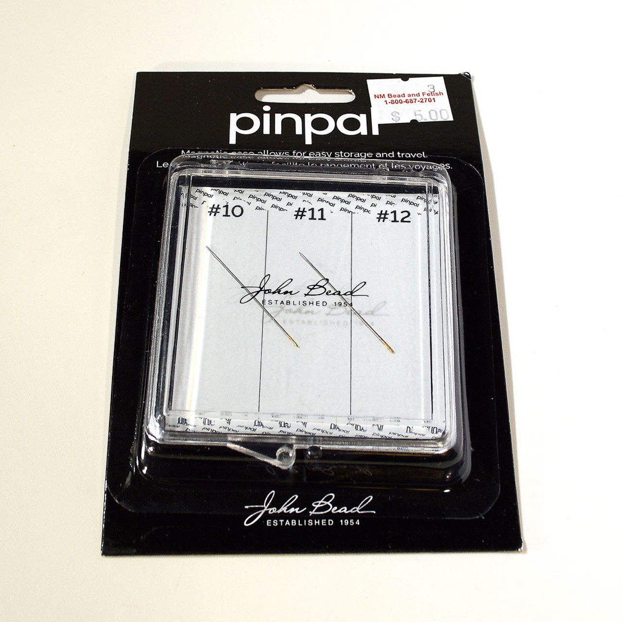 Pin Pal  Magnetic Needle Holder Size #10-#12