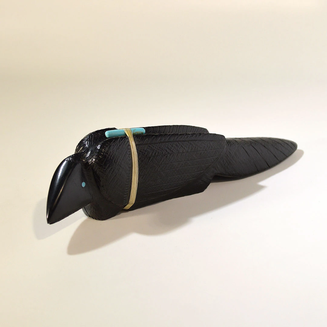 Herb Halate Fuzzy Raven Fetish | Jet #4