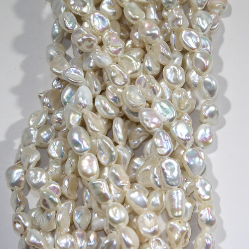 9-10mm Natural Keshi Pearl Bead 9-10mm Natural Keshi Pearl Bead