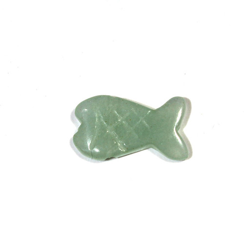 Aventurine Fish Fetish Bead