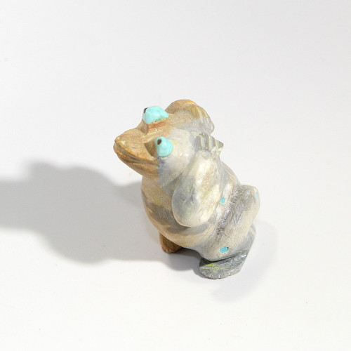 Freddie Leekya Whimsy Frog | Zuni Dolomite #2