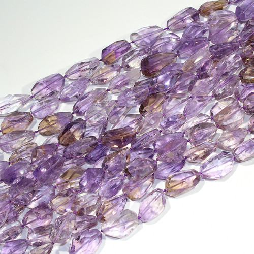 Ametrine Faceted Nuggets 