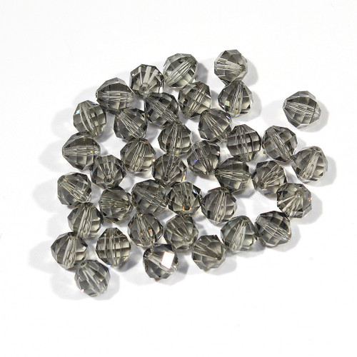 Swarovski Round Beads | Black Diamond | 8mm | 10 count bag