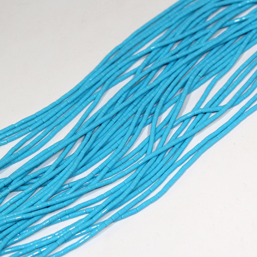 Turquoise Block Heishi 2-3mm 