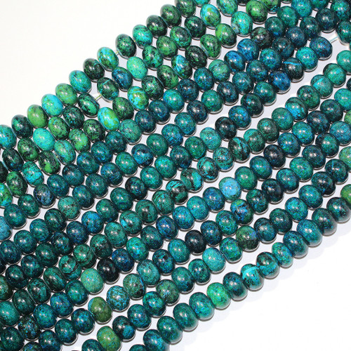 Dyed Chrysocolla (Magnesite) 14mm
