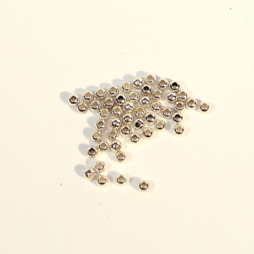 Sterling Silver Rounds 2mm | 50Ct.