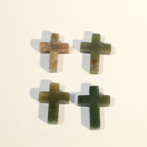 Fancy Jasper Cross Pendant Fancy Jasper Cross Pendant