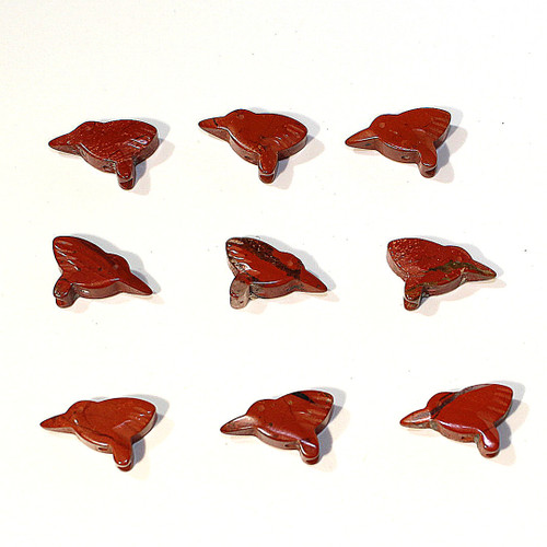 Red Jasper Hummingbird Fetish Bead | $2.25 wholesale