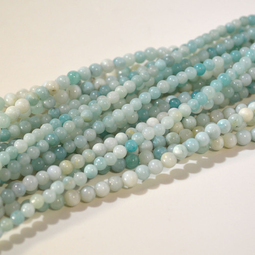 10mm Amazonite Round Bead Strand | New Batch