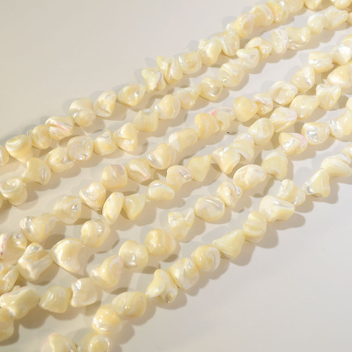 13-16mm Mother of Pearl Freeform Beads | $17 Wholesale