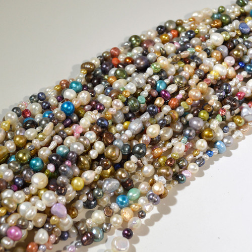 Freshwater Pearls Mixed Bead Strands