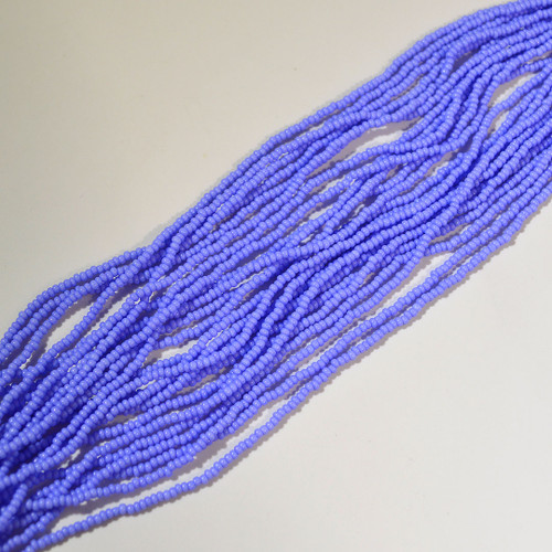 11/0 SOLGEL Chalk Purple Czech Seed Bead | Hank and Half Kilo