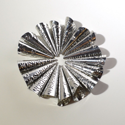 Silver Jingle Cones Children's | 100ct pack