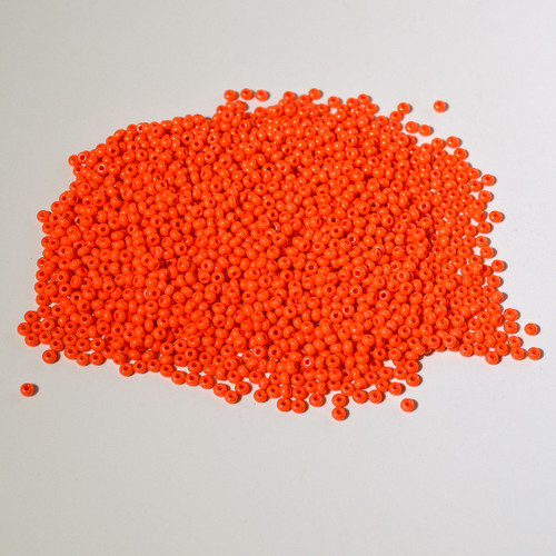 8/0 Seed Bead | Terra Intensive Orange | 50 gram bag 8/0 Seed Bead | Terra Intensive Orange | 50 gram bag