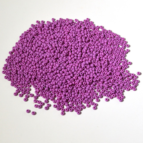 8/0 Seed Bead | Permalux Chalk Purple MATTE | 50 gram bag 8/0 Seed Bead | Permalux Chalk Purple MATTE | 50 gram bag