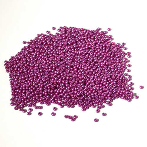 8/0 Seed Bead | Permalux Purple | 50 gram bag 8/0 Seed Bead | Permalux Purple | 50 gram bag
