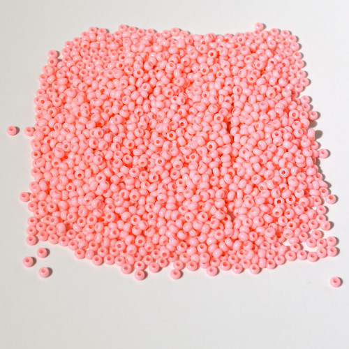 8/0 Seed Bead | Chalk Pink Solgel | 50 gram bag 8/0 Seed Bead | Chalk Pink Solgel | 50 gram bag