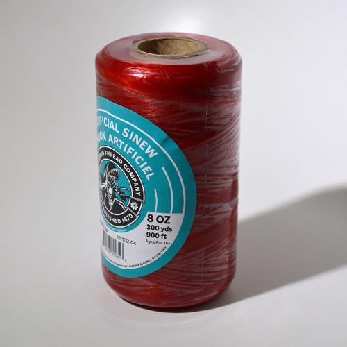 Gudebrod Sinew Bobbin | Red | 900ft