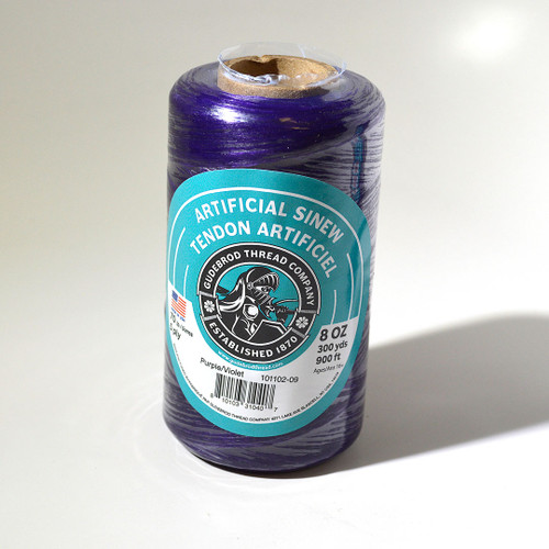 Gudebrod Sinew Bobbin | Purple | 900ft