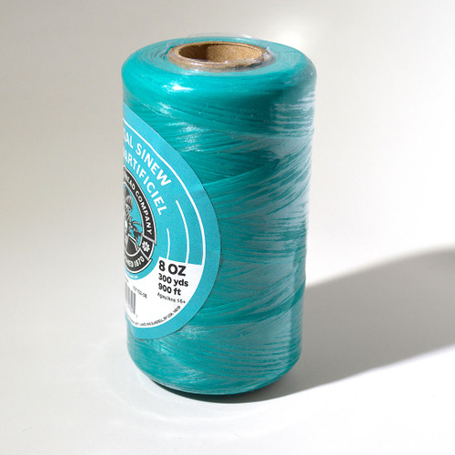 Turquoise Gudebrod Sinew Bobbin 900ft 