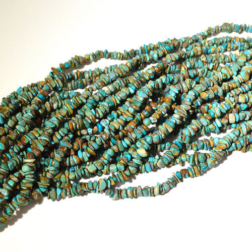 Chinese Turquoise small nuggets beads | $11 Wholesale