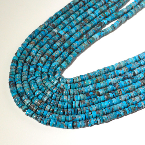 6x2~3mm Turquoise Disk beads