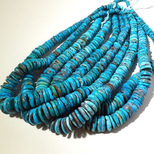 5mm to 16 mm Blue Turquoise Graduated beads