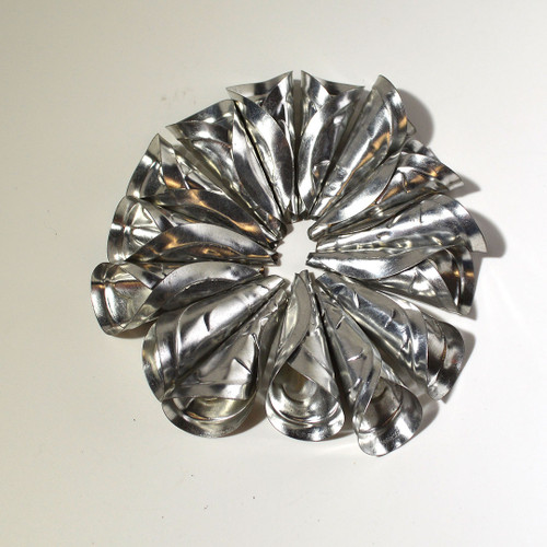 Small Silver Jingle Cones | 100ct pack