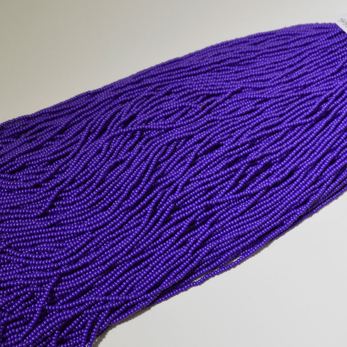 10/0 Terra Intensive Purple Matte Czech Seed Bead | Hank
