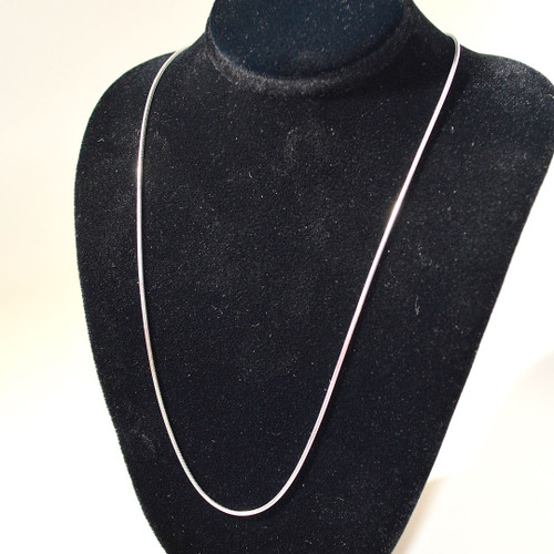 18" Sterling Silver Snake Chain 1.2mm