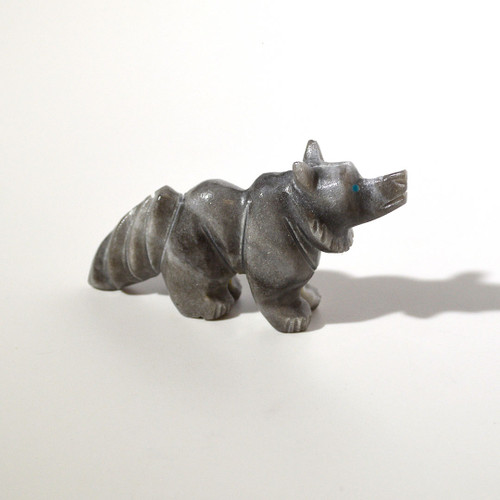Albert Livingston Wolf Fetish | Grey Marble 