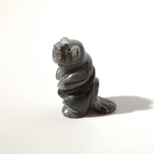 Albert Livingston Beaver Fetish | Grey Marble 