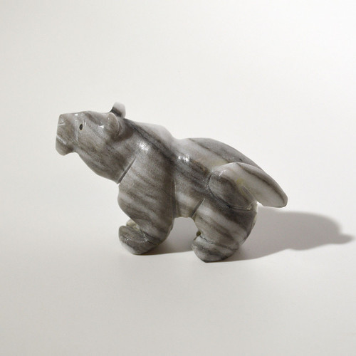 Albert Livingston Mountain Lion Fetish | Grey Marble