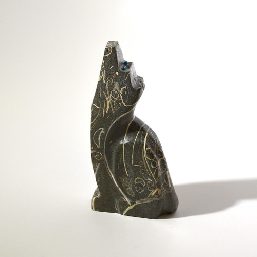 Mike Tucson Coyote Fetish | "Purisima" or Fossil Rock #2