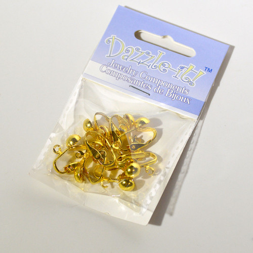 Gold Plate Clip on Earrings | 4 pairs 