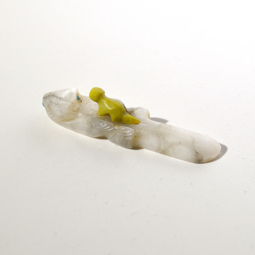 Brandon Phillips Otter Fetish | White Alabaster #2