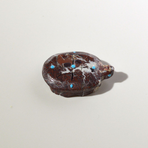 Turtle Fetish carved by Alex Chavez | Jasper