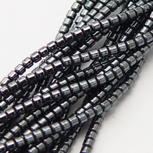 Hematite Drum beads 5mm