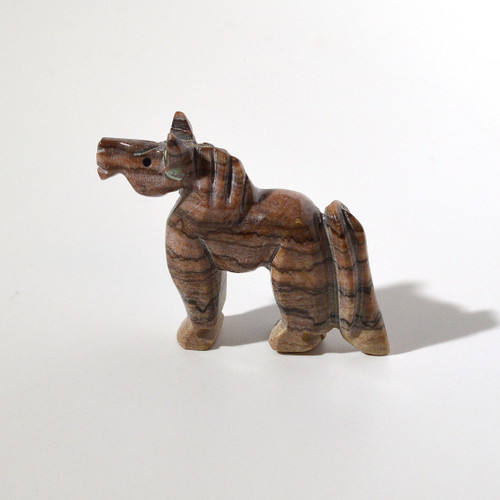 Albert Livingston  Horse Fetish | Red Stripe Serpentine #2