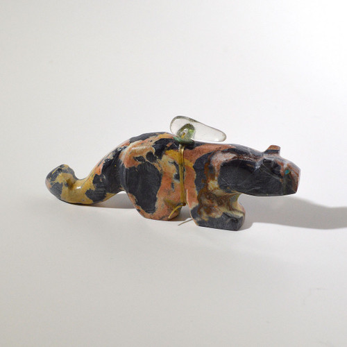 Burt Awelagte Mountain Lion Fetish | Leopard Marble #3