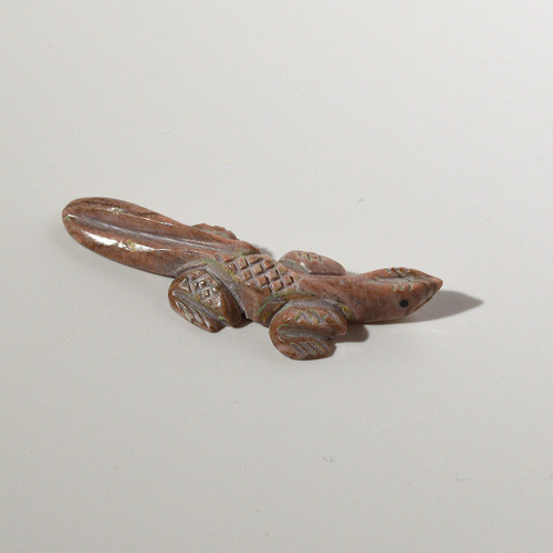 Albert Livingston Lizard Fetish | Red Stripe Serpentine
