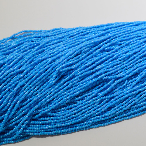 11/0 Bright Blue Chalk Sphinx Terra Dyed | Hank
